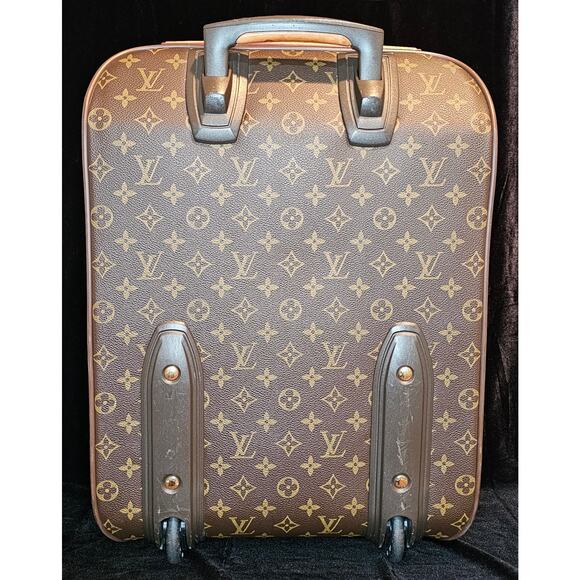 Louis Vuitton Pegase 45 rolling suitcase in Monogram canvas - Picture 3 of 16